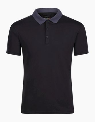 Regatta Mens Regatta Contrast Coolweave Pique Polo Shirt - Black - Size: 36
