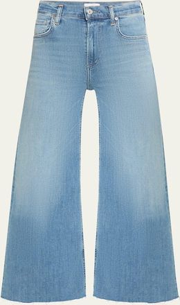 Citizens Of Humanity Lyra Cropped Wide-Leg Jeans