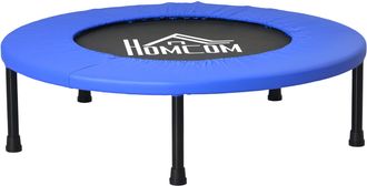 OEM Cama El&aacute;stica Fitness &Oslash;81 Cm Trampol&iacute;n De Acero Con Borde Protector Y 28 Resortes Para Ejercicios En Interior Y Exterior Carga 100 Kg 81x81x22,5 Cm Ne