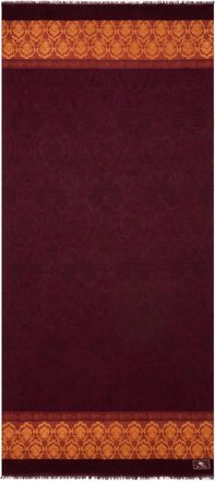 Etro Sciarpa con effetto jacquard - Rosso