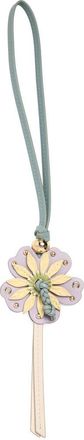 Zimmermann Brightside Leather Bag Charm in Lilac/Sky at Nordstrom