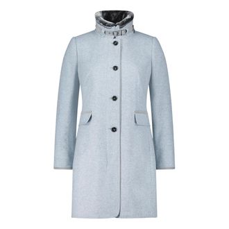 Gil Bret Jassen, Dames, Blauw, M, Leer, Licht Getailleerde Winterjas