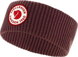 Fjällräven 1960 Logo Headband Stirnband - Unisex | braun/rot