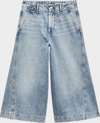 Rag & Bone Jamie High-Rise Culotte Jeans