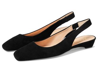 French Sole Mischa Womens Flat Shoes Black Suede : 8.5 M