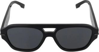 Fendi graphy Zonnebril - unisex - Zonnebrillen - Zwart - 55 MM - Accessoires