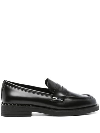 Ash Whisper Leather Loafers