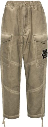 Izzue cargo straight trousers - Green