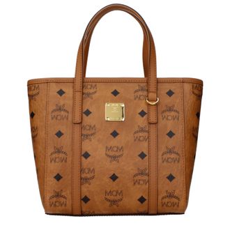 MCM Mcm Handtaschen f&uuml;r Damen Braun/Cognac Leder