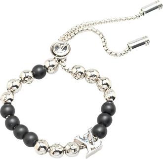 Louis Vuitton 2024 zilveren kralenarmband met monogram