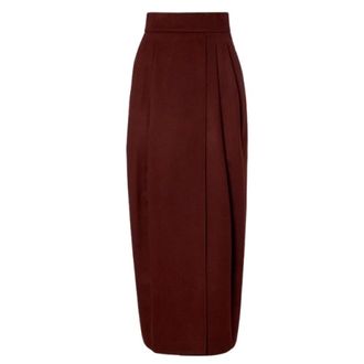 Max Mara Dames, Rokken, Rood, Maat: XS