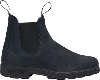 Blundstone Waxed Suede Chelsea Boots - Heren - Chelseaboots - Blauw - 44 EU - Leer - Schoenen