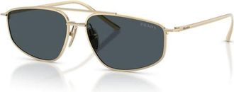 Prada C51S Zvn 70B Zonnebril - Dames - Zonnebrillen - Geel - 58 MM - Accessoires