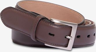 Fausto Colato Abgesteppter G&uuml;rtel aus Glattleder Classic - 35mm