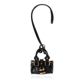 Chlo&eacute; Bag Accessories, female, Black, Size: ONE SIZE Mini Paddington Bag Charm