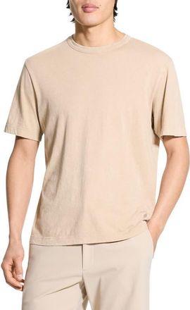 Theory Washed Pima Cotton T-Shirt in Chino at Nordstrom, Size Xx-Large