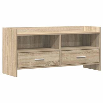 vidaXL Mueble De Tv 100 X 33 X 47 Cm Roble Sonoma Madera De Ingenier&iacute;a Vidaxl