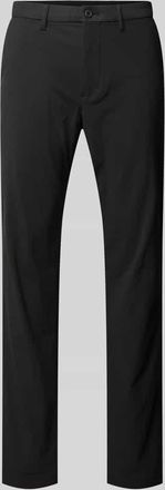 Tommy Hilfiger Straight Leg Chino aus atmungsaktivem Material Modell DENTON in Black, Größe 31/32