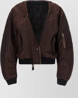 Maison Margiela quilted reversible bomber jacket