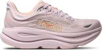 Hoka One One Womens Bondi 9 - Shoes Tangerine Glow/Lilac Cream Size 10.0