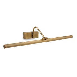 Netlighting LED 1 Light Picture Wall Light Antique Brass in Gold