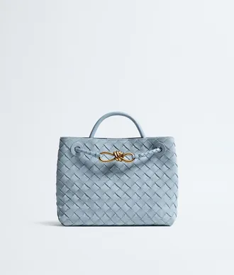 Bottega Veneta Small Andiamo - Blue - Women