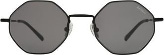 Illesteva Broome Sunglasses in Matte Black /Grey at Nordstrom