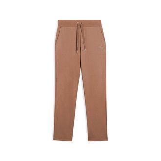 Freddy Pantaloni sportivi da donna con fondo dritto e logo strass