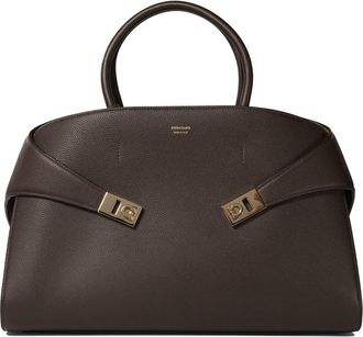 Ferragamo Logo Printed Handbag