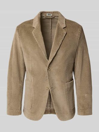 Drykorn Drykorn 2-Knopf-Sakko mit Reverskragen in Beige, Gr&ouml;&szlig;e 48