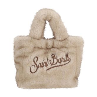 MC2 Saint Barth Kleine tas met schouderband - Dames - Tassen - Beige - Maat: ONE Size