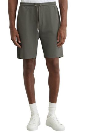 Reiss Tavolla Drawstring Shorts in Sage Green at Nordstrom, Size Xx-Large