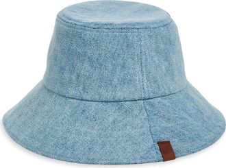 Rag & Bone Harlow Denim Bucket Hat in Lwdnm at Nordstrom, Size Small