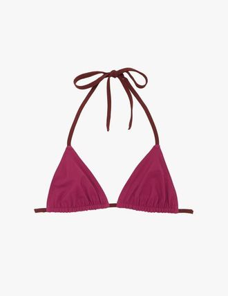 Araks Nelle Bikini Top in Cerise at Nordstrom, Size X-Small