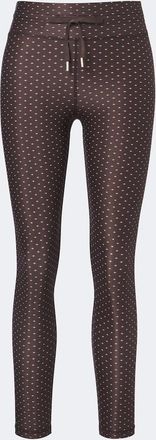 The Upside Poet printed cropped leggings