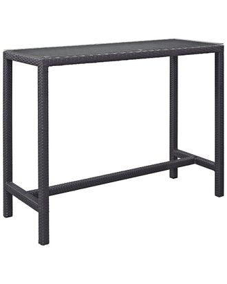 ModWay Convene Large Outdoor Patio Bar Table