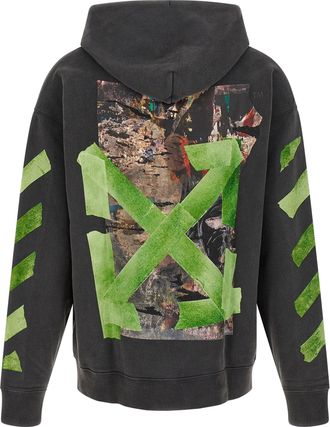 Off-white Bacco Arrow Hoodie - Black
