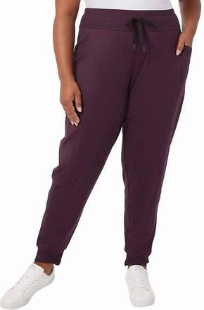 32 Degrees Womens Side Pocket Jogger In Heather Agate Purple