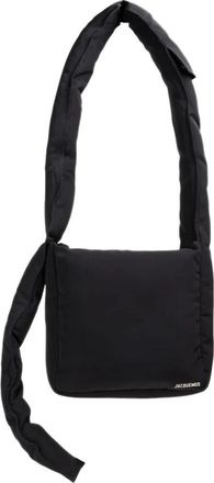 Jacquemus Messenger Schoudertas Zwart - Dames - Schoudertassen - Zwart - ONE Size - Tassen