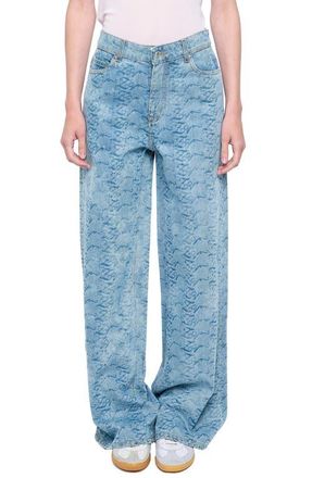 Zadig&Voltaire Eli Wide Leg Jeans in Light Blue at Nordstrom, Size 28