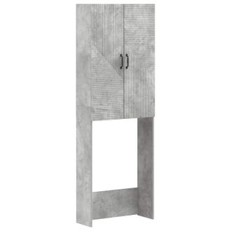 vidaXL Mueble De Ba&ntilde;o Haarlem Gris Hormig&oacute;n 66 X 25,5 X 190 Cm Vidaxl