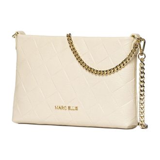 Marc Ellis Borsa a spalla trapuntata - - Bags - Donna - Beige - ONE SIZE