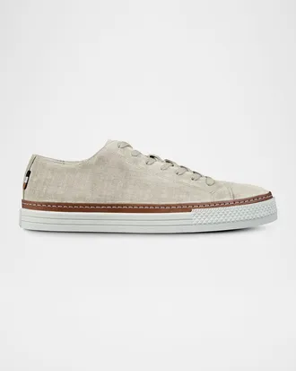 Allen Edmonds Men & apos;s Paxton Leather Low-Top Sneakers