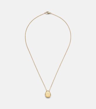 Pamela Zamore Eos Small 18kt gold pendant necklace