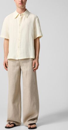 S&eacute;fr Mens Arno loose pure linen pant