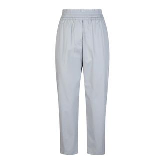 Eleventy Trousers - female - Eleventy - Tapered Trousers - Blue - 2XS - Trousers