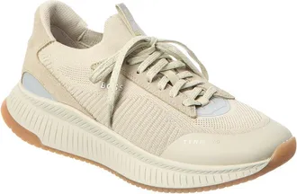 HUGO BOSS Titanium Evo Leather Running Sneaker