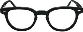 Retro Superfuture 52mm Rectangular Reading Glasses in Black at Nordstrom Rack