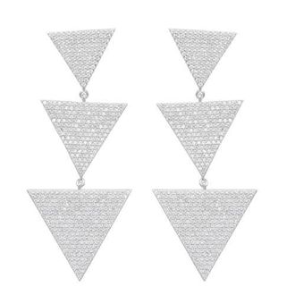Nickho Rey Megan Earrings in White/white Rhodium at Nordstrom