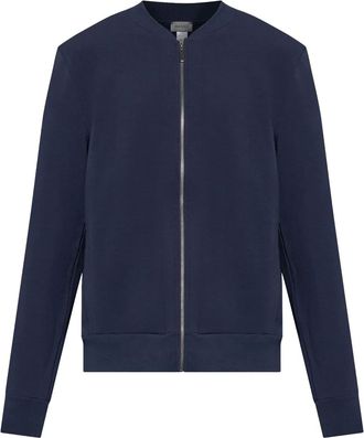 Hanro Felpa con zip - Blu